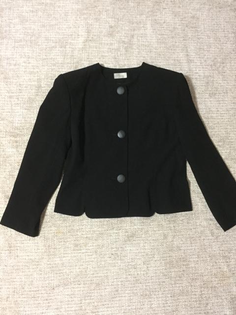 220.新品☆ブラックフォーマル☆黒スーツ☆サイズ15号 < 女性ファッション  220.新品☆ブラックフォーマル☆黒スーツ☆サイズ15号 < 女性ファッションの
