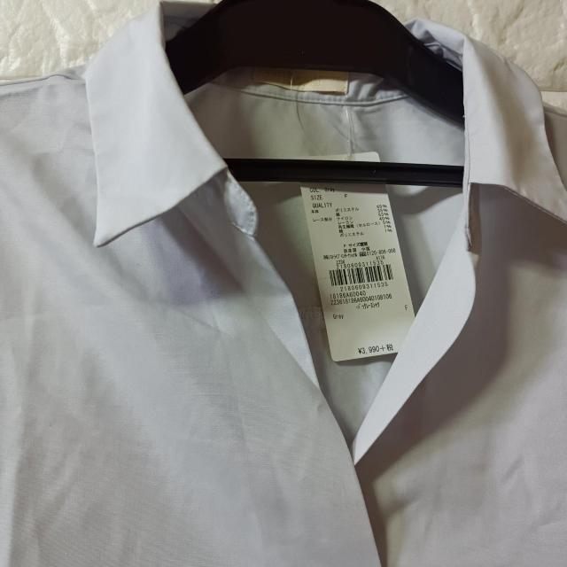 earth music&ecology★新品★後ろ一部レースのスキッパー < ブランド  earth music&ecology★新品★後ろ一部レースのスキッパー < ブランドの