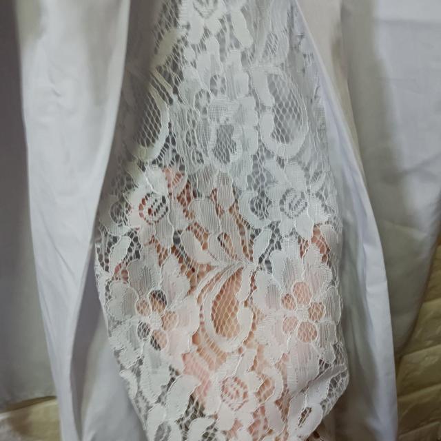 earth music&ecology★新品★後ろ一部レースのスキッパー < ブランド  earth music&ecology★新品★後ろ一部レースのスキッパー < ブランドの