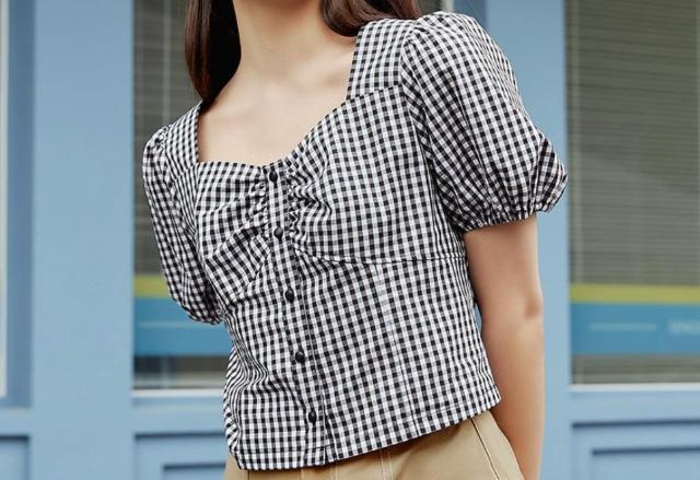 GU★ギンガムチェック コルセット ブラウス(半袖) < ブランド GU★ギンガムチェック コルセット ブラウス(半袖) < ブランドの