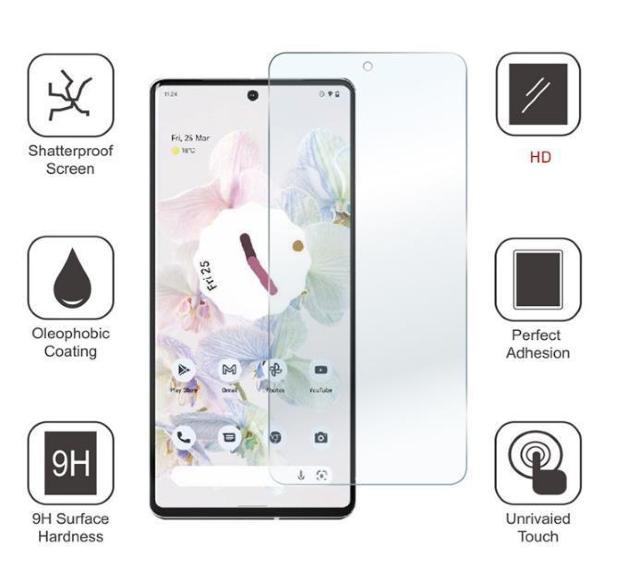 Google Pixel 7a KX یtB 2.5D sNZ7a tB AGC Ɏq 2.5c EhGbW  Ɠd/AV 