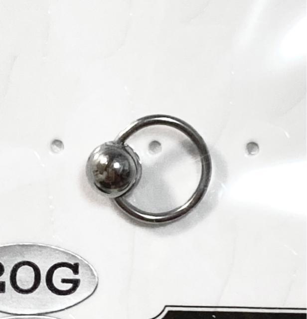 ボディピアス◎キャプティブリング◎小さい20G◎新品 < 女性アクセサリー/時計 ボディピアス◎キャプティブリング◎小さい20G◎新品 < 女性アクセサリー/時計の
