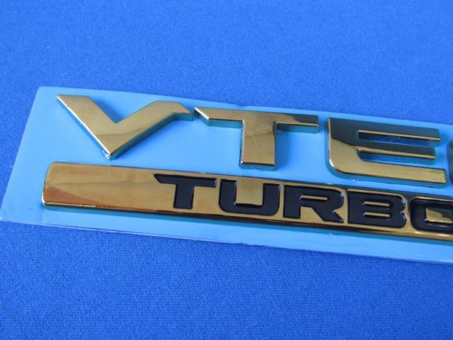 ● V-TEC TURBO ABS製 ゴールドメッキ&ブラック セパレート仕様 < 自動車/バイク ● V-TEC TURBO ABS製 ゴールドメッキ&ブラック セパレート仕様 < 自動車/バイク