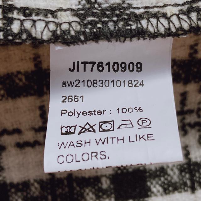 SHEIN 白黒 長袖 ツイード シャツ ジャケット 上着 S パールボタン N2m < 女性ファッション  SHEIN 白黒 長袖 ツイード シャツ ジャケット 上着 S パールボタン N2m < 女性ファッションの