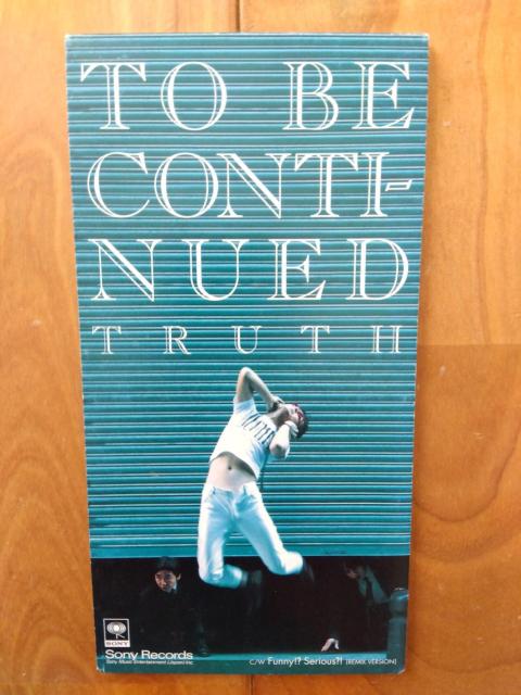 TO BE CONTINUED「TRUTH」CD < タレントグッズ  TO BE CONTINUED「TRUTH」CD  < タレントグッズの