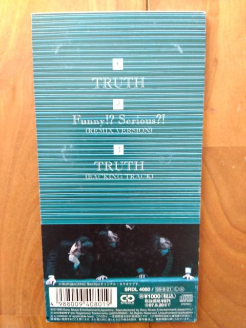 TO BE CONTINUED「TRUTH」CD < タレントグッズ  TO BE CONTINUED「TRUTH」CD < タレントグッズの