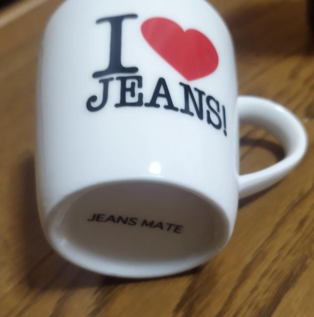 I LOVE JEANS ジーンズメイト ノベルティ マグカップ 白 < インテリア/ライフ  I LOVE JEANS ジーンズメイト ノベルティ マグカップ 白 < インテリア/ライフの
