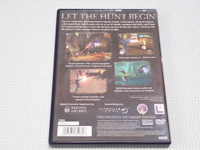 PS2★STAR WARS BOUNTY HUNTER 海外版 北米版 < ゲーム本体/ソフト  PS2★STAR WARS BOUNTY HUNTER 海外版 北米版 < ゲーム本体/ソフトの