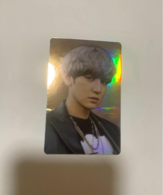 EXO チャニョル 公式ホログラムステッカー TEMPO < タレントグッズ EXO チャニョル 公式ホログラムステッカー TEMPO < タレントグッズの