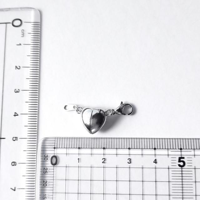 送料無料 即買い:【1ペア】ハート型 マグネット留め具 < 女性アクセサリー/時計  送料無料 即買い:【1ペア】ハート型 マグネット留め具 < 女性アクセサリー/時計の