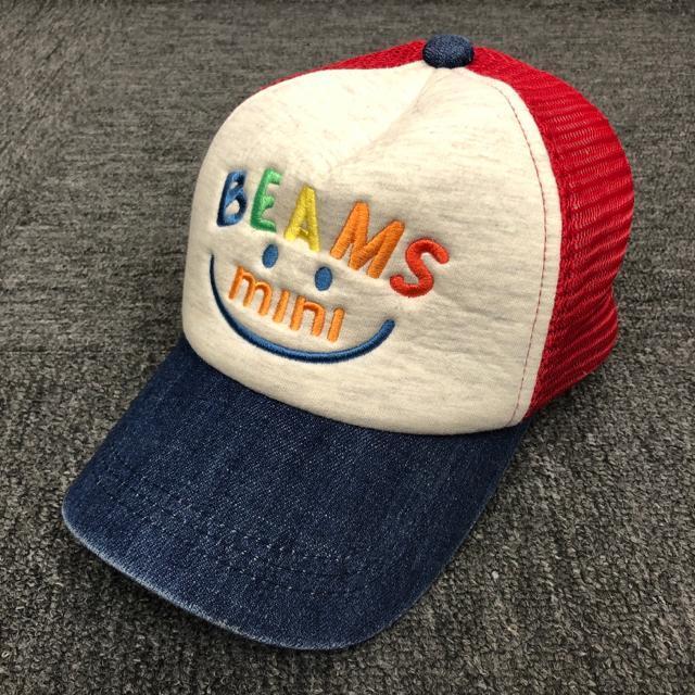即決 BEAMS mini ビームスミニ メッシュキャップ 帽子 < キッズ/ベビー  即決 BEAMS mini ビームスミニ メッシュキャップ 帽子  < キッズ/ベビーの