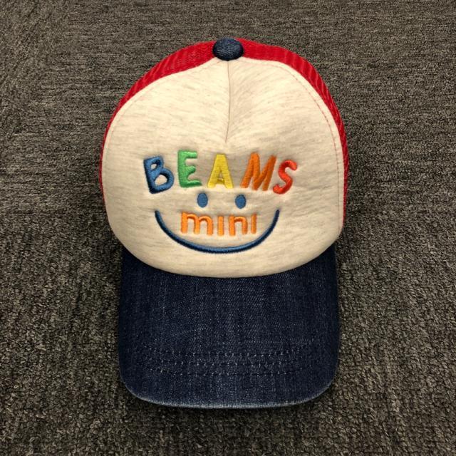 即決 BEAMS mini ビームスミニ メッシュキャップ 帽子 < キッズ/ベビー  即決 BEAMS mini ビームスミニ メッシュキャップ 帽子 < キッズ/ベビーの