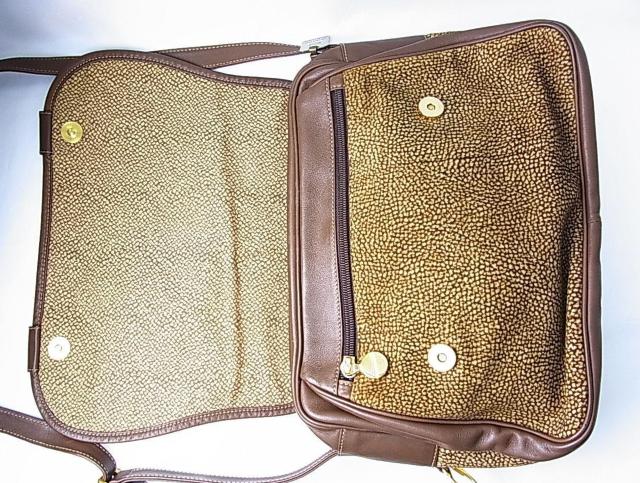 ★正規品 美品 BORBONESE ボルボネーゼ 羊革 レザーショルダーバッグ < 女性ファッション  ★正規品 美品 BORBONESE ボルボネーゼ 羊革 レザーショルダーバッグ < 女性ファッションの