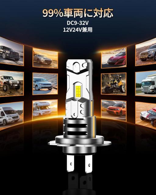 H7 LEDヘッドライト最新7535 CSP フォグランプ ポン付け 12V24V兼用 < 自動車/バイク H7 LEDヘッドライト最新7535 CSP フォグランプ ポン付け 12V24V兼用 < 自動車/バイク