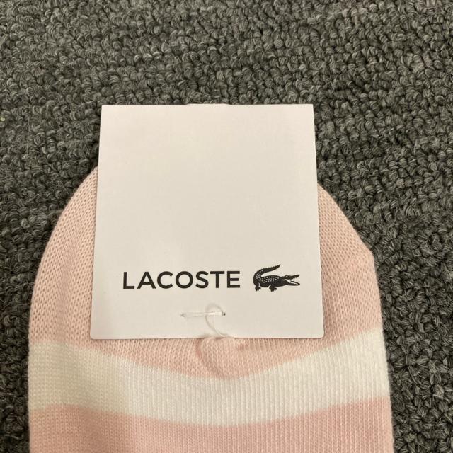 ���� �V�i LACOSTE ���R�X�e �\�b�N�X �C�� 22-24cm �� �u�����h�� 