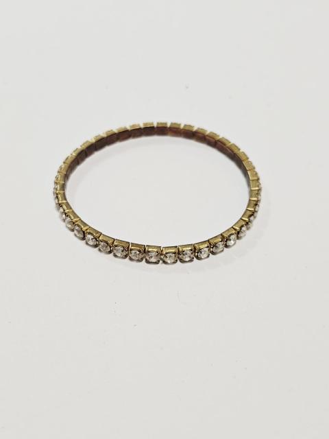 (229) ラインストーン クリア Gold ブレスレット < 女性アクセサリー/時計 (229) ラインストーン クリア Gold ブレスレット < 女性アクセサリー/時計の