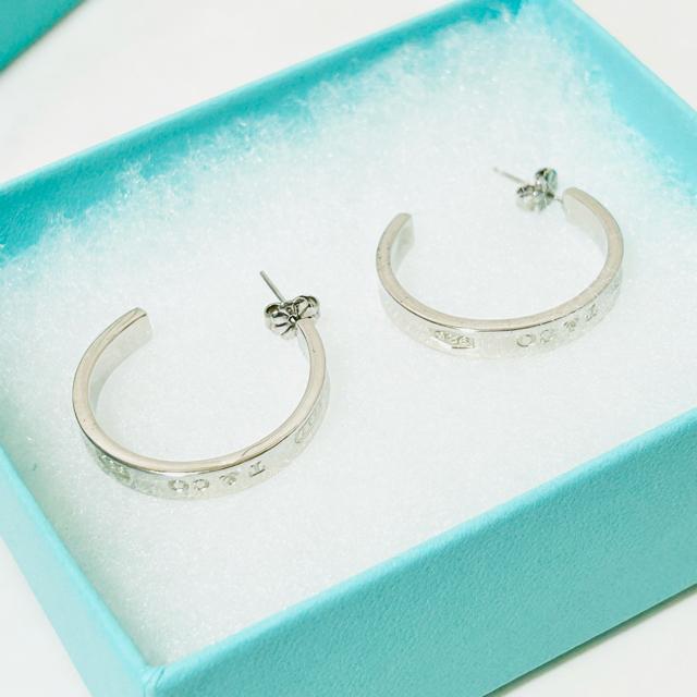 TIFFANY&Co. �i���[ �t�[�v�s�A�X 1837 �V���o�[ 925 �� �u�����h�� 