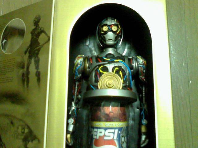 《PEPSI × C-3PO》STAR WARS スターウォーズ ペプシ デザイナーズトイ フィギュア インテリア ビンテージ < アニメ/コミック/キャラクター  《PEPSI × C-3PO》STAR WARS スターウォーズ ペプシ デザイナーズトイ フィギュア インテリア ビンテージ < アニメ/コミック/キャラクターの