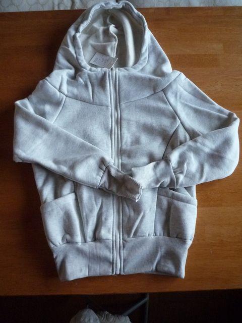 ★売れてる★ジップアップフリースパーカー★グレーL < 女性ファッション  ★売れてる★ジップアップフリースパーカー★グレーL < 女性ファッションの