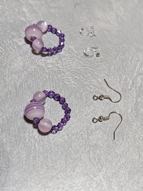 ピアス ノンホールピアス 手作りハンドメイド まとめ買い歓迎 < 女性ファッション  ピアス ノンホールピアス 手作りハンドメイド まとめ買い歓迎 < 女性ファッションの