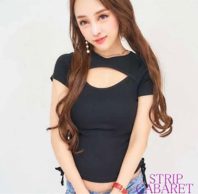 ストリップキャバレー お胸ちゃんサイドシャーリングカットトップス < 女性ファッション  ストリップキャバレー お胸ちゃんサイドシャーリングカットトップス  < 女性ファッションの