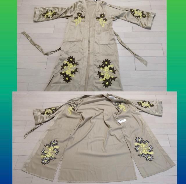 ★特価★SLYコートスプリングコート刺繍体型カバーゴージャスレア美品品薄スタイリッシュ < 女性ファッション  ★特価★SLYコートスプリングコート刺繍体型カバーゴージャスレア美品品薄スタイリッシュ < 女性ファッションの