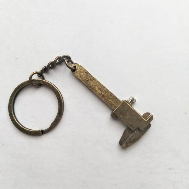 ノギス caliper キャリパー キーホルダー L50 30ミリ測定可能 送料無料 < 自動車/バイク ノギス caliper キャリパー キーホルダー L50 30ミリ測定可能 送料無料 < 自動車/バイク