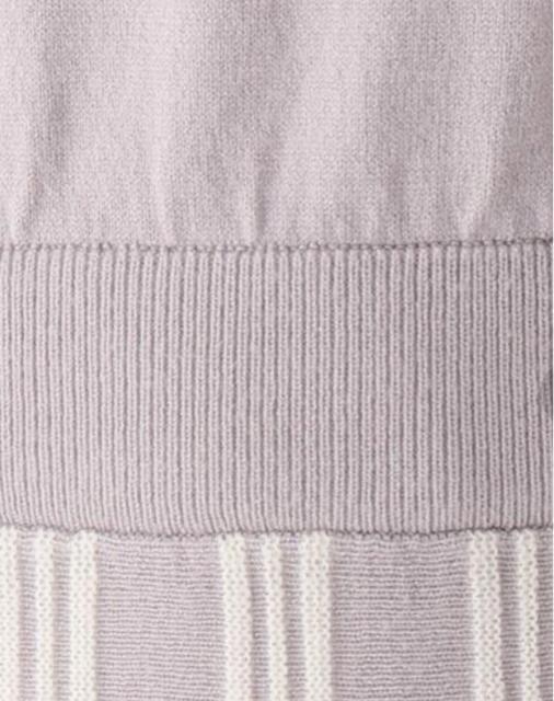 新品AG by aquagirl  編地切替フィット&フレアニットワンピース M < 女性ファッション  新品AG by aquagirl  編地切替フィット&フレアニットワンピース M < 女性ファッションの