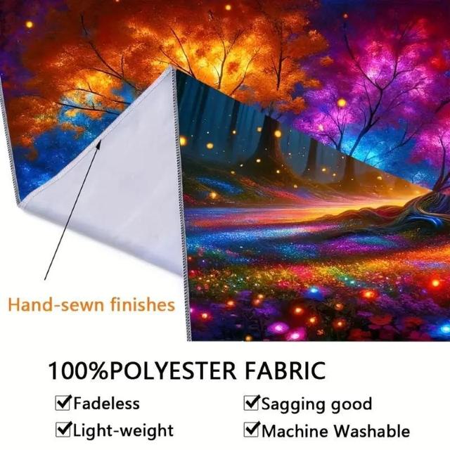 超お買い得1490円★生命の樹の大きな魔法のタペストリー蛍光織りポリエステル壁掛け装飾 BIGサイズ(200cm x 150cm) < インテリア/ライフ  超お買い得1490円★生命の樹の大きな魔法のタペストリー蛍光織りポリエステル壁掛け装飾 BIGサイズ(200cm x 150cm) < インテリア/ライフの
