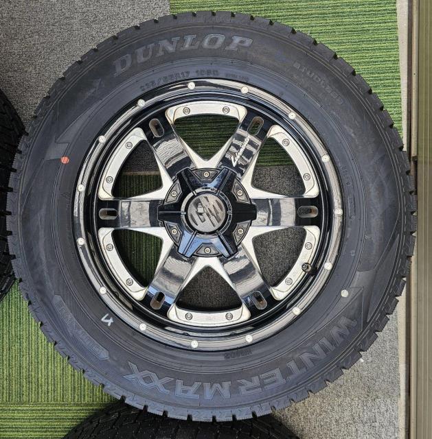 A}CX^[ Lehrmeister MASTRO }Xg 17x7.5J 5 PCD114.3/127 +38 X^bh^  /oCN