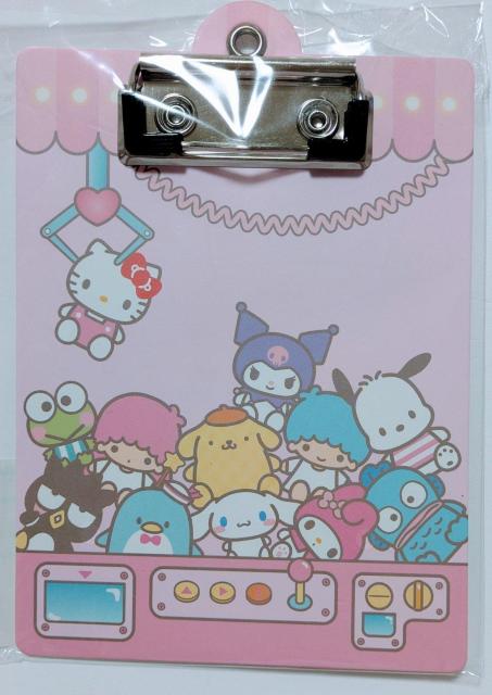 ☆サンリオキャラクターズ ミニクリップボード 非売品☆ < おもちゃ ☆サンリオキャラクターズ ミニクリップボード 非売品☆ < おもちゃの