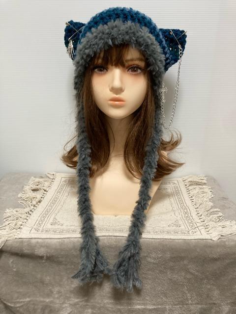 ハンドメイド猫耳帽子 < 女性ファッション ハンドメイド猫耳帽子 < 女性ファッションの