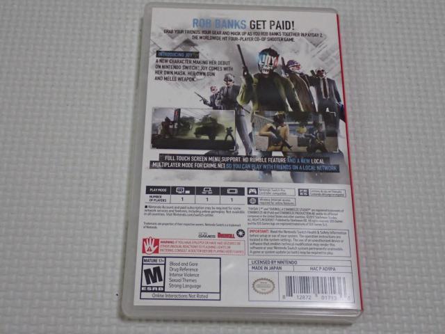 SWITCHPAYDAY 2 CO kĔ {\L  Q[{/\tg 