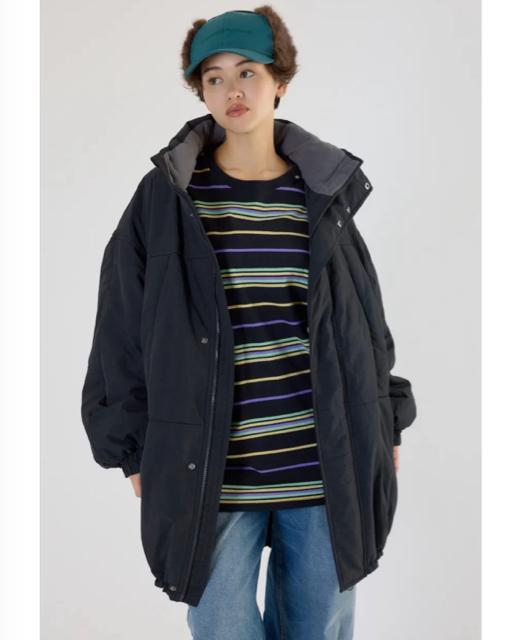 ���f�I�N���E���Y�� �����O�����X�^�[�R�[�g�i�u���b�N�j  �� �u�����h�� 