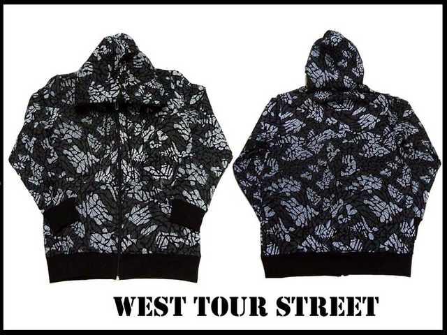 新 west tour street 新柄 セットアップ 黒 2XL・3XL < 男性ファッション 新 west tour street 新柄 セットアップ 黒 2XL・3XL < 男性ファッションの