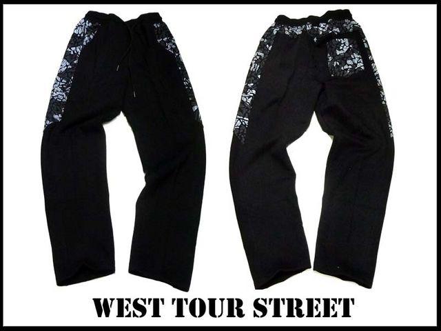 新 west tour street 新柄 セットアップ 黒 2XL・3XL < 男性ファッション 新 west tour street 新柄 セットアップ 黒 2XL・3XL < 男性ファッションの