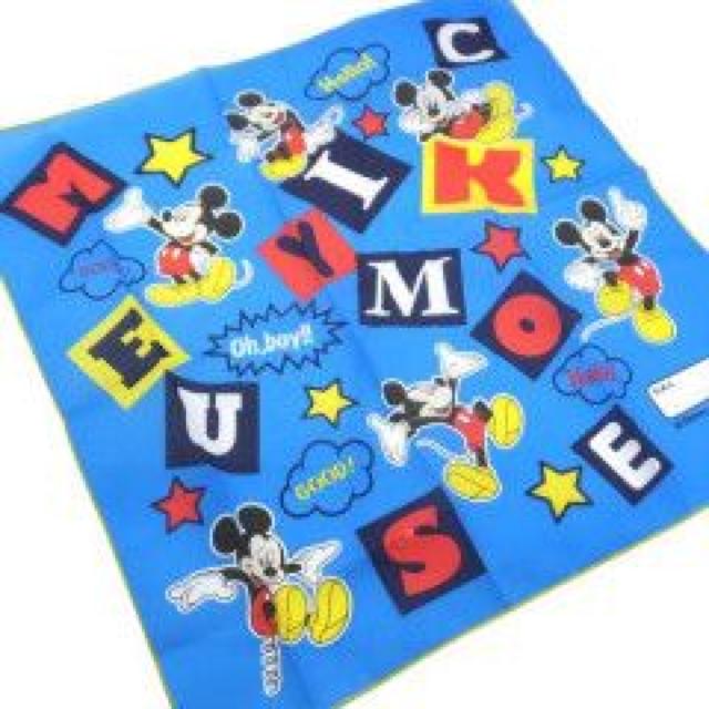 《New》ディズニー/ミッキーマウス★便利な名前スペース付き*ランチクロス【3枚セット】 < インテリア/ライフ  《New》ディズニー/ミッキーマウス★便利な名前スペース付き*ランチクロス【3枚セット】 < インテリア/ライフの