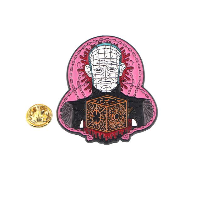 新品 ヘルレイザー 魔導士ピンヘッド ピンブローチ < 男性アクセサリー/時計  新品 ヘルレイザー 魔導士ピンヘッド ピンブローチ < 男性アクセサリー/時計の
