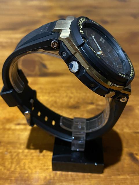 CASIO G-SHOCK GST-W100G カシオ Gショック 電波ソーラー 美品 < ブランド  CASIO G-SHOCK GST-W100G カシオ Gショック 電波ソーラー 美品 < ブランドの