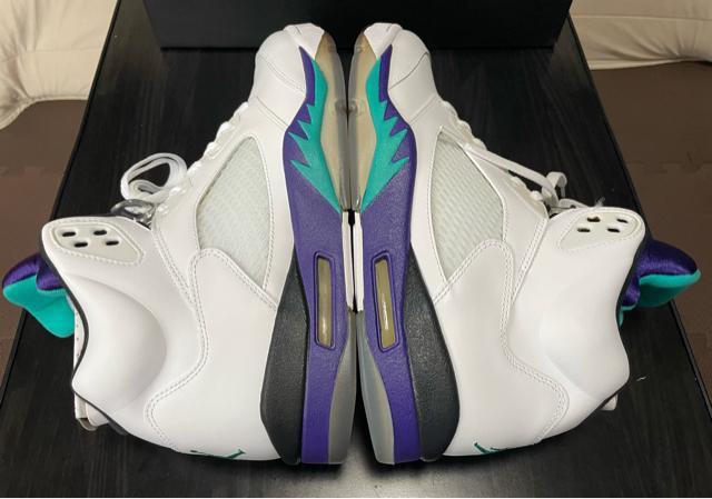 新品 AIR JORDAN 5 RETRO GRAPE 2013 136027-108 エア ジョーダン 5 オリジナルカラー < ブランド  新品 AIR JORDAN 5 RETRO GRAPE 2013 136027-108 エア ジョーダン 5 オリジナルカラー < ブランドの