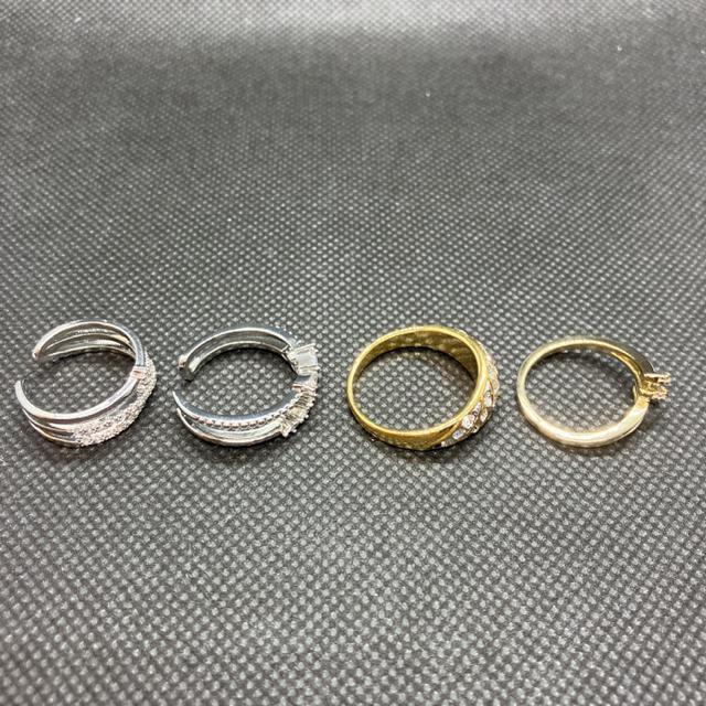 即決 デザインリング 指輪 4個セット < 女性アクセサリー/時計 即決 デザインリング 指輪 4個セット < 女性アクセサリー/時計の