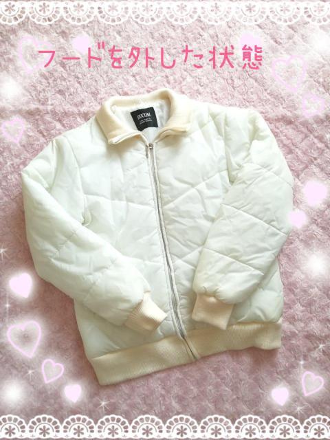 HUCOM*フード付きダウンコート < 女性ファッション  HUCOM*フード付きダウンコート < 女性ファッションの