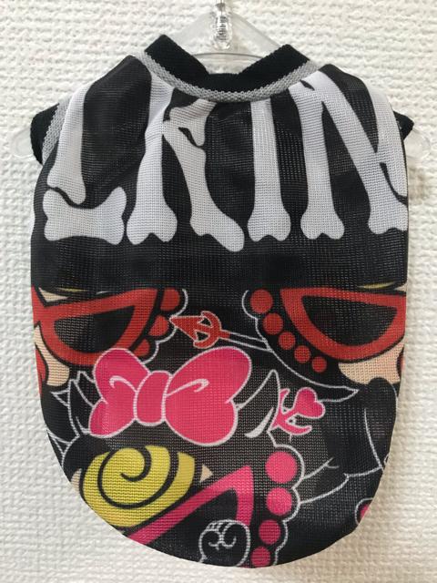 SALE★ハンドメイド ヒスミニ シャツ デビルキン 黒 ボーダー 犬服 SS < ペット/手芸/園芸  SALE★ハンドメイド ヒスミニ シャツ デビルキン 黒 ボーダー 犬服 SS  < ペット/手芸/園芸の