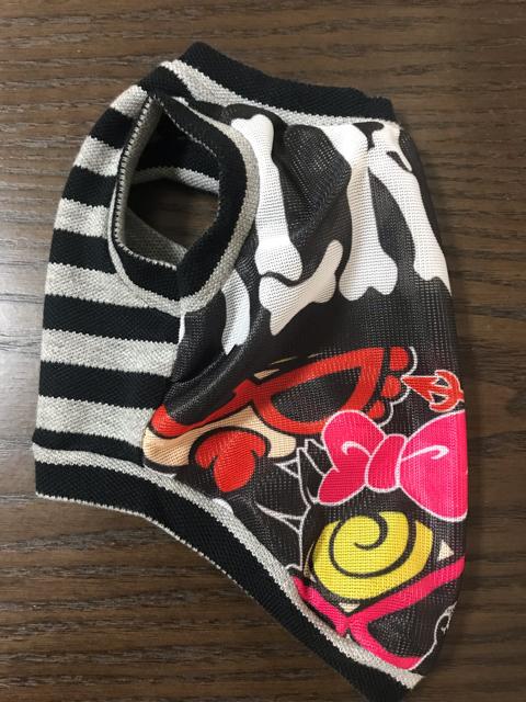 SALE★ハンドメイド ヒスミニ シャツ デビルキン 黒 ボーダー 犬服 SS < ペット/手芸/園芸  SALE★ハンドメイド ヒスミニ シャツ デビルキン 黒 ボーダー 犬服 SS < ペット/手芸/園芸の