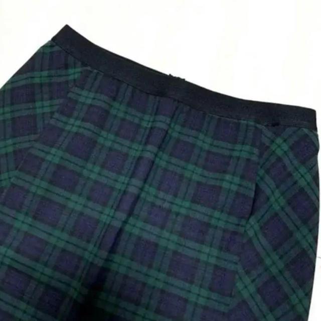 �y���i�zUNIQLO/�`�F�b�N���^�C�g�X�J�[�g/�T�C�YM