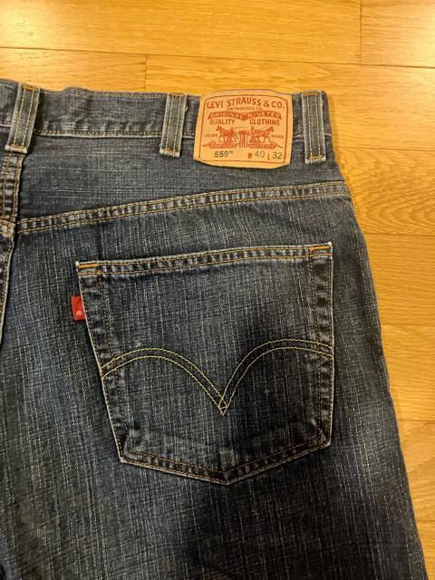 LEVI’S リーバイス 559リラックスデニム 超大きい sizeW40 美品 < ブランド LEVI’S リーバイス 559リラックスデニム 超大きい sizeW40 美品 < ブランドの