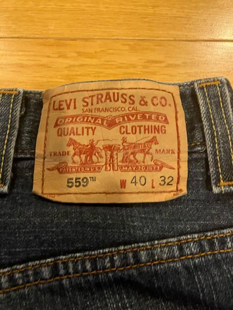 LEVI’S リーバイス 559リラックスデニム 超大きい sizeW40 美品 < ブランド LEVI’S リーバイス 559リラックスデニム 超大きい sizeW40 美品 < ブランドの