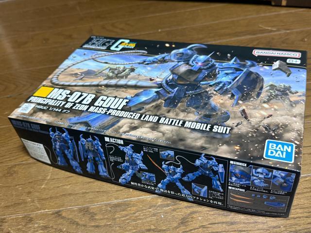 ViAJHGUC 196 @mK_ Ot MS-07B GOUF 1/144XP[  zr[ 