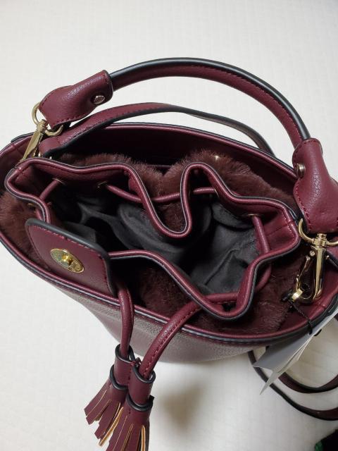 タグ付き新品未使用。ROPE 2wayショルダーバッグ レザー 綺麗な色&ライン < ブランド タグ付き新品未使用。ROPE 2wayショルダーバッグ レザー 綺麗な色&ライン < ブランドの