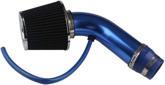 76mm口径対応アルミ製エアインテークパイプエアクリーナー付属自動車用汎用ブルー < 自動車/バイク 76mm口径対応アルミ製エアインテークパイプエアクリーナー付属自動車用汎用ブルー < 自動車/バイク
